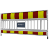Schake EURO3 | panel fence | type ULTRA with acoustic signaling | film RA2/C | red / yellow | without lamp adapter